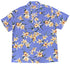 Paradise Found Men's Star Orchid Tom Selleck Magnum PI Hawaiian Shirt